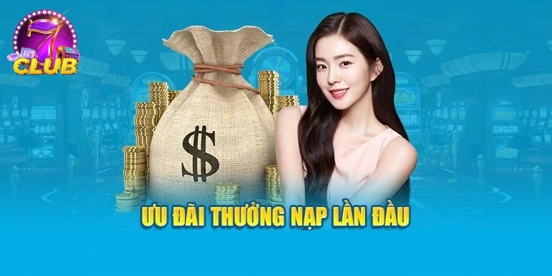 Hình ảnh bảng thông báo khuyến mãi nạp đầu ấn tượng của nhà cái.